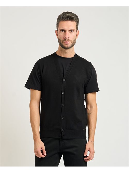 Settemezzo men's vest with button closure SETTE/MEZZO | 750015-SLIM0030