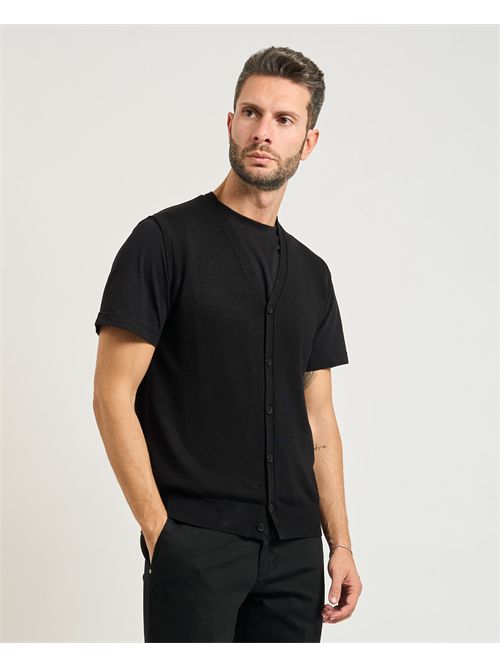 Gilet uomo Settemezzo con chiusura a bottoni SETTE/MEZZO | 750015-SLIM0030