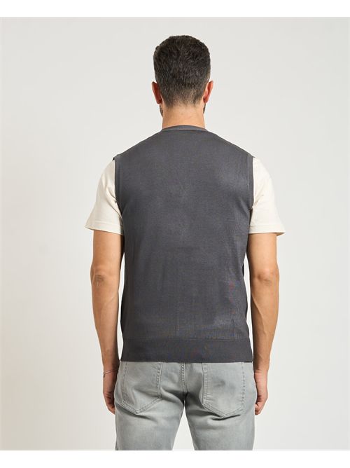 Gilet uomo Settemezzo con chiusura a bottoni SETTE/MEZZO | 750015-SLIM0258