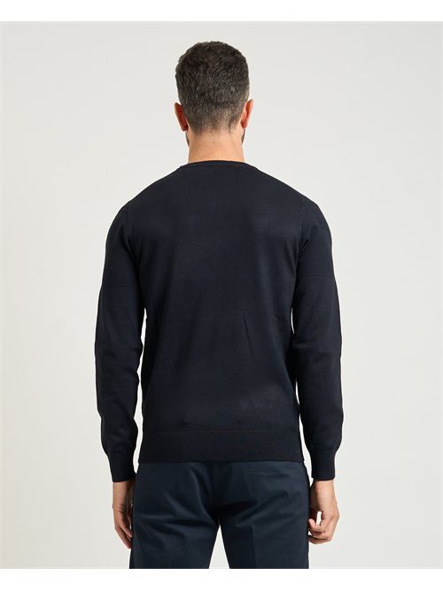 Settemezzo men's sweater with upper weave SETTE/MEZZO | 750101-SLIM0010