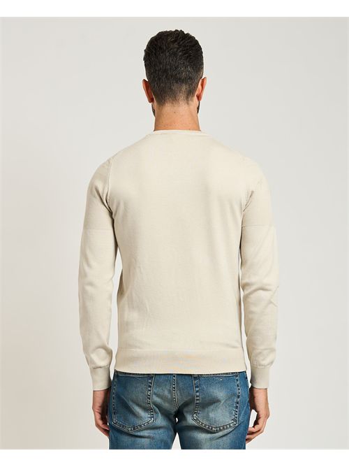 Settemezzo men's sweater with upper weave SETTE/MEZZO | 750101-SLIM0936