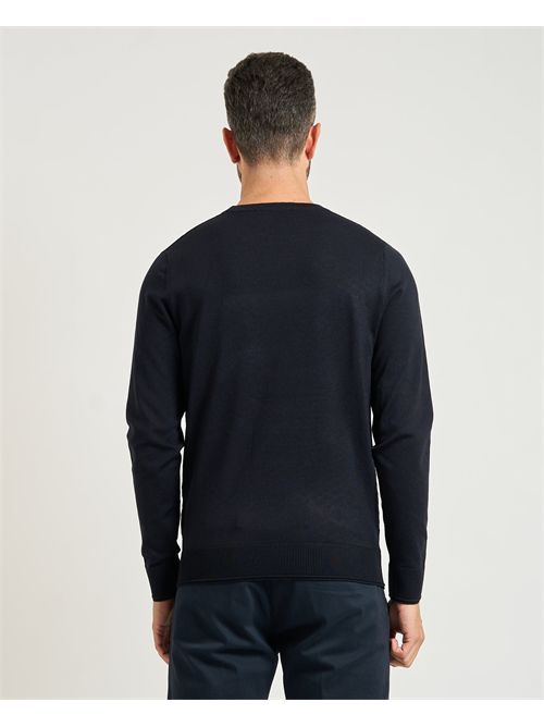 Settemezzo men's sweater with honeycomb pattern SETTE/MEZZO | 750191-SLIM0010