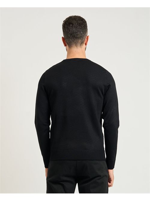 Settemezzo men's sweater with honeycomb pattern SETTE/MEZZO | 750191-SLIM0030