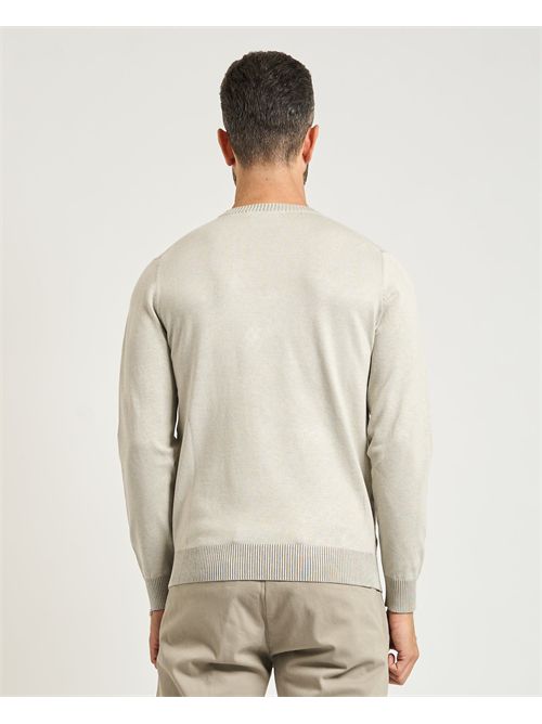 Settemezzo men's sweater with checkered pattern SETTE/MEZZO | 750211-SLIM0936