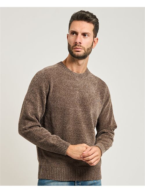 Maglione uomo Settemezzo con costine SETTE/MEZZO | 750601-SLIM0052