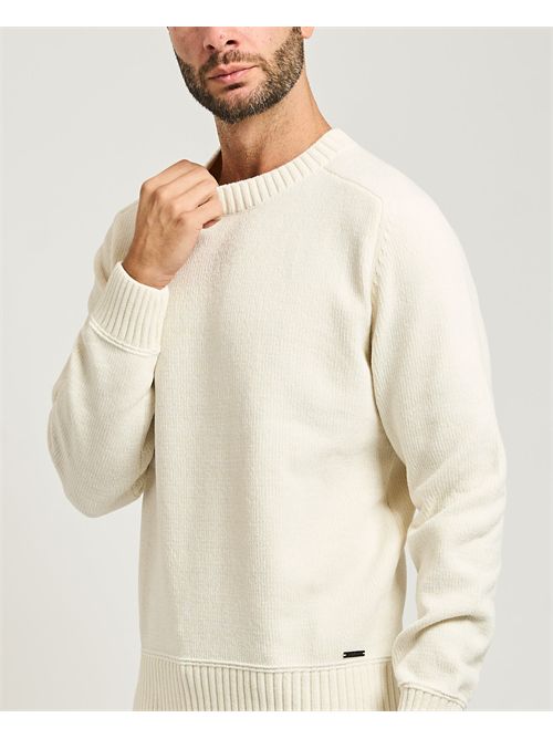 Maglione uomo Settemezzo con costine SETTE/MEZZO | 750601-SLIM0101