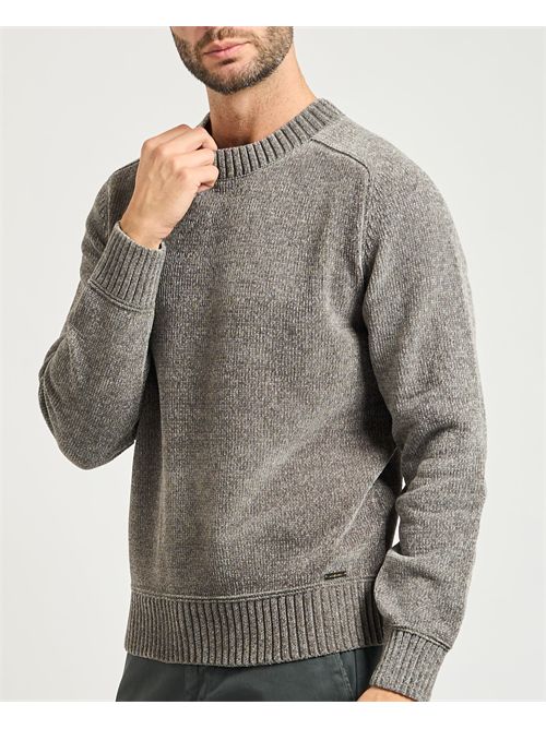 Maglione uomo Settemezzo con costine SETTE/MEZZO | 750601-SLIM0254