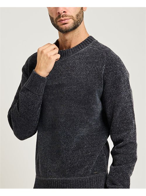 Maglione uomo Settemezzo con costine SETTE/MEZZO | 750601-SLIM0258