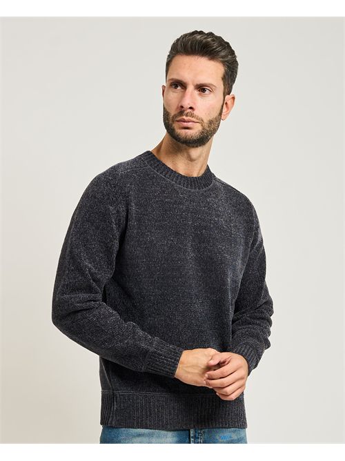 Maglione uomo Settemezzo con costine SETTE/MEZZO | 750601-SLIM0258