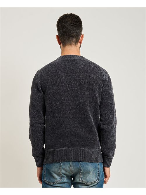 Maglione uomo Settemezzo con costine SETTE/MEZZO | 750601-SLIM0258