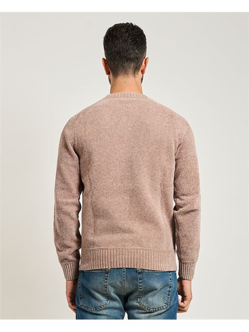 Maglione uomo Settemezzo con costine SETTE/MEZZO | 750601-SLIM0929