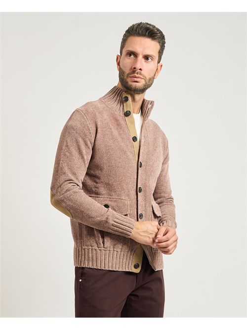 Settemezzo men's cardigan with buttons and pockets SETTE/MEZZO | 750666-SLIM0929