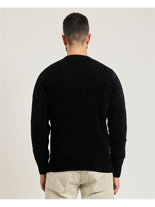 Maglione uomo Settemezzo con trama a rombi SETTE/MEZZO | 750671-SLIM0030