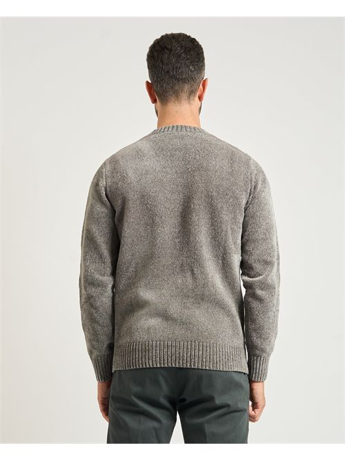 Maglione uomo Settemezzo con trama a rombi SETTE/MEZZO | 750671-SLIM0254
