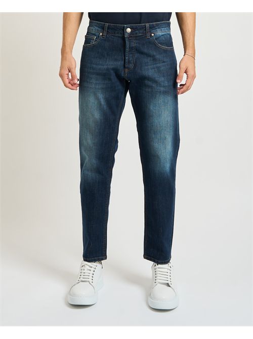 Jeans uomo Settemezzo slim fit a 5 tasche