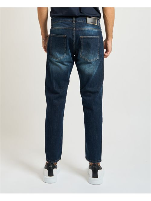 Settemezzo men's slim-fit 5-pocket jeans SETTE/MEZZO | SELON9100W317