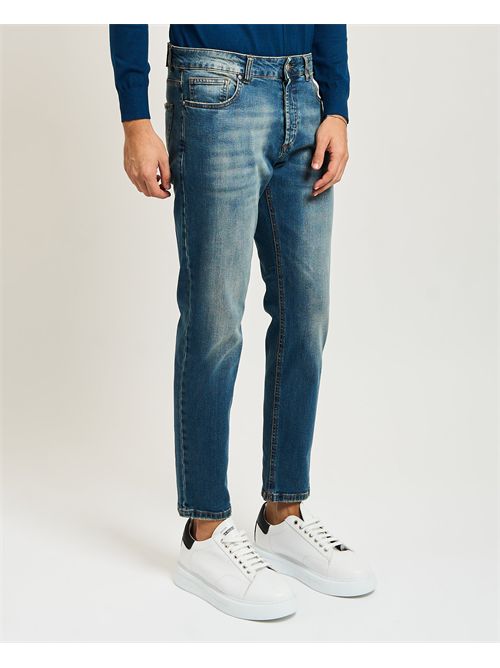 Settemezzo men's 5-pocket blue jeans SETTE/MEZZO | SELON9123W319