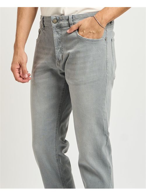 Settemezzo men's 5-pocket grey jeans SETTE/MEZZO | SELON9180W341