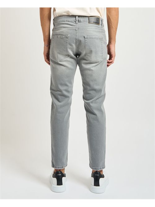 Settemezzo men's 5-pocket grey jeans SETTE/MEZZO | SELON9180W341