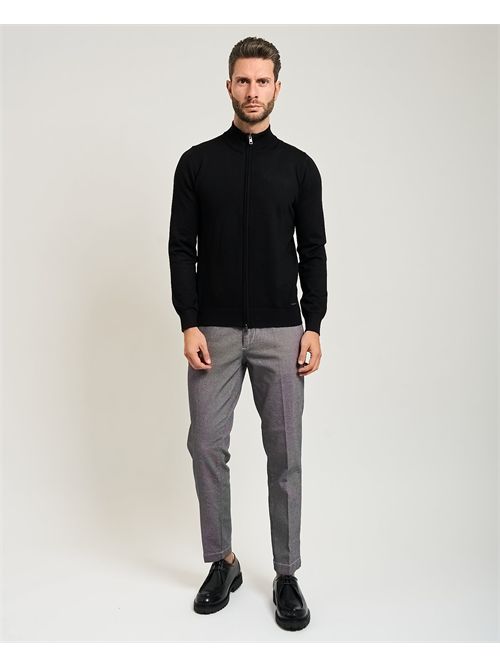 Pantaloni uomo Settemezzo effetto impunturato SETTE/MEZZO | SEMIA8177009