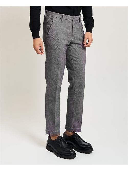 Pantaloni uomo Settemezzo effetto impunturato SETTE/MEZZO | SEMIA8177009