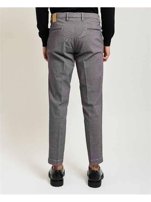 Pantaloni uomo Settemezzo effetto impunturato SETTE/MEZZO | SEMIA8177009