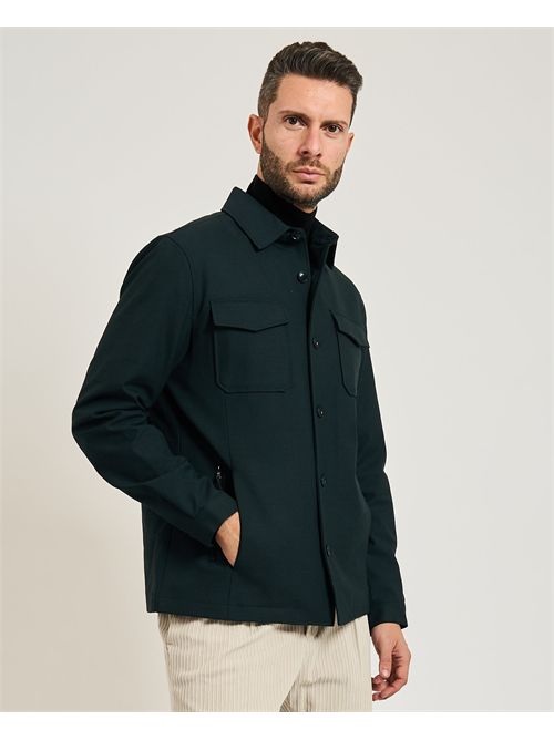 Camicia uomo Sseinse con tasconi SSEINSE | GBI1045SSFORESTA