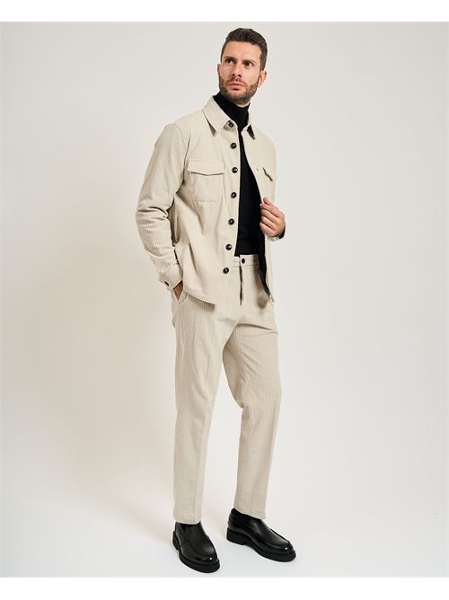 Camicia Sseinse uomo con tasconi SSEINSE | GBI1067SSPIETRA