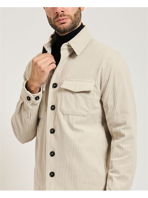 Camicia Sseinse uomo con tasconi SSEINSE | GBI1067SSPIETRA