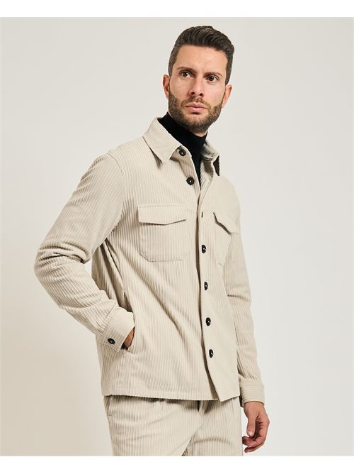 Camicia Sseinse uomo con tasconi SSEINSE | GBI1067SSPIETRA