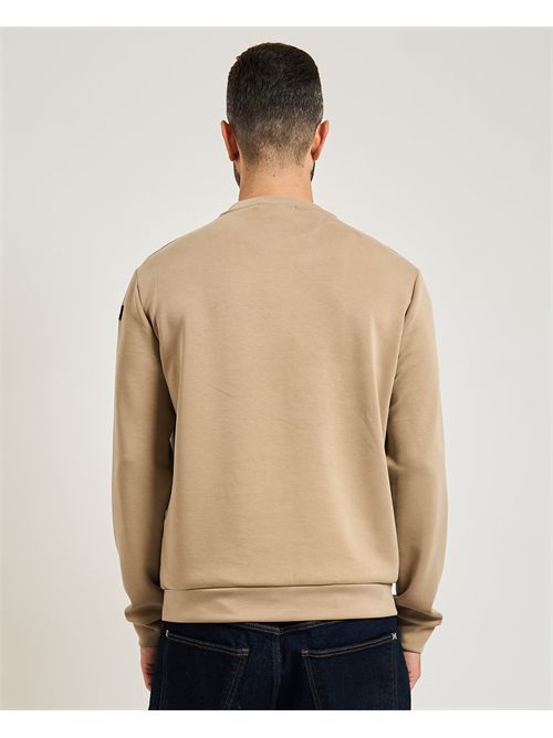 Felpa girocollo Suns con logo SUNS | MFS63013UBEIGE