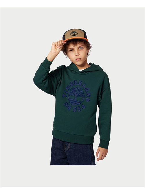 Felpa bambino Timberland con cappuccio TIMBERLAND | T60548672