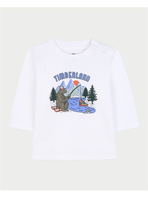 T-shirt a manica lunga Timberland bambino TIMBERLAND | T6058410P