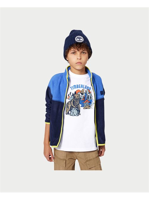 Cappello bambino Timberland con badge TIMBERLAND | T6075585T