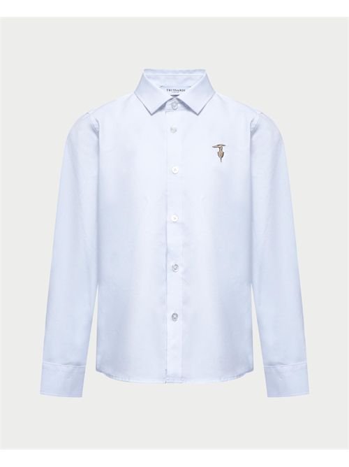 Boys shirt Trussardi in cotton TRUSSARDI | TBA25020CAWHITE