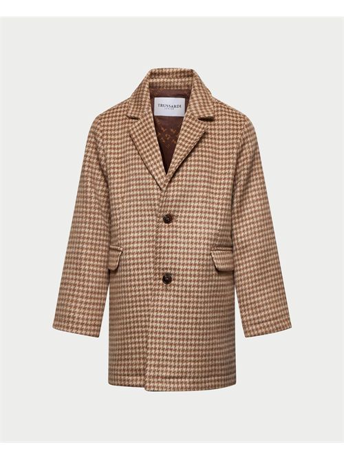 Cappotto bambino Trussardi con bottoni TRUSSARDI | TBA25119CPPINECONE