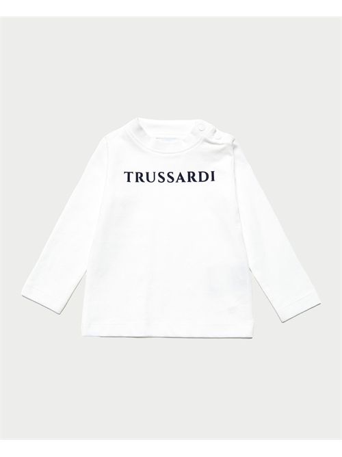 Trussardi junior long sleeve shirt TRUSSARDI | TIA25017TSOFF-WHITE