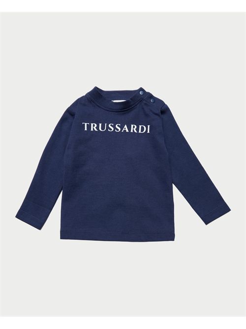 Trussardi long-sleeved baby sweater TRUSSARDI | TIA25017TSPEACOAT